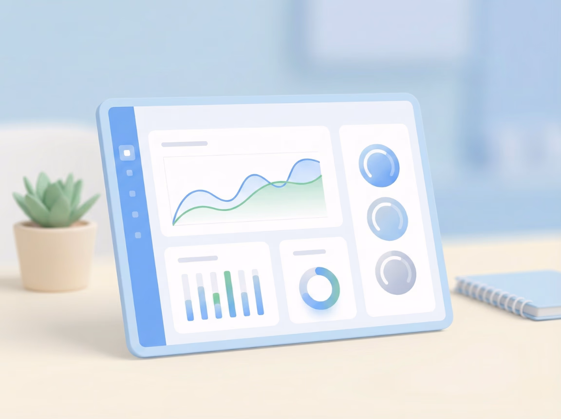 Real-time business insights dashboard