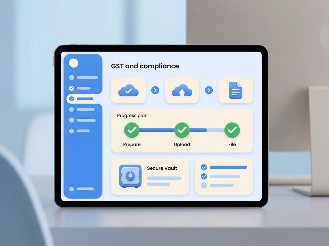 GST compliance dashboard