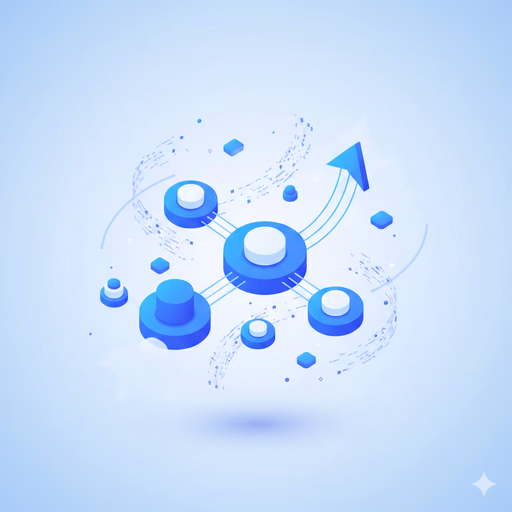 Growth tech Innovation Zybra illustration