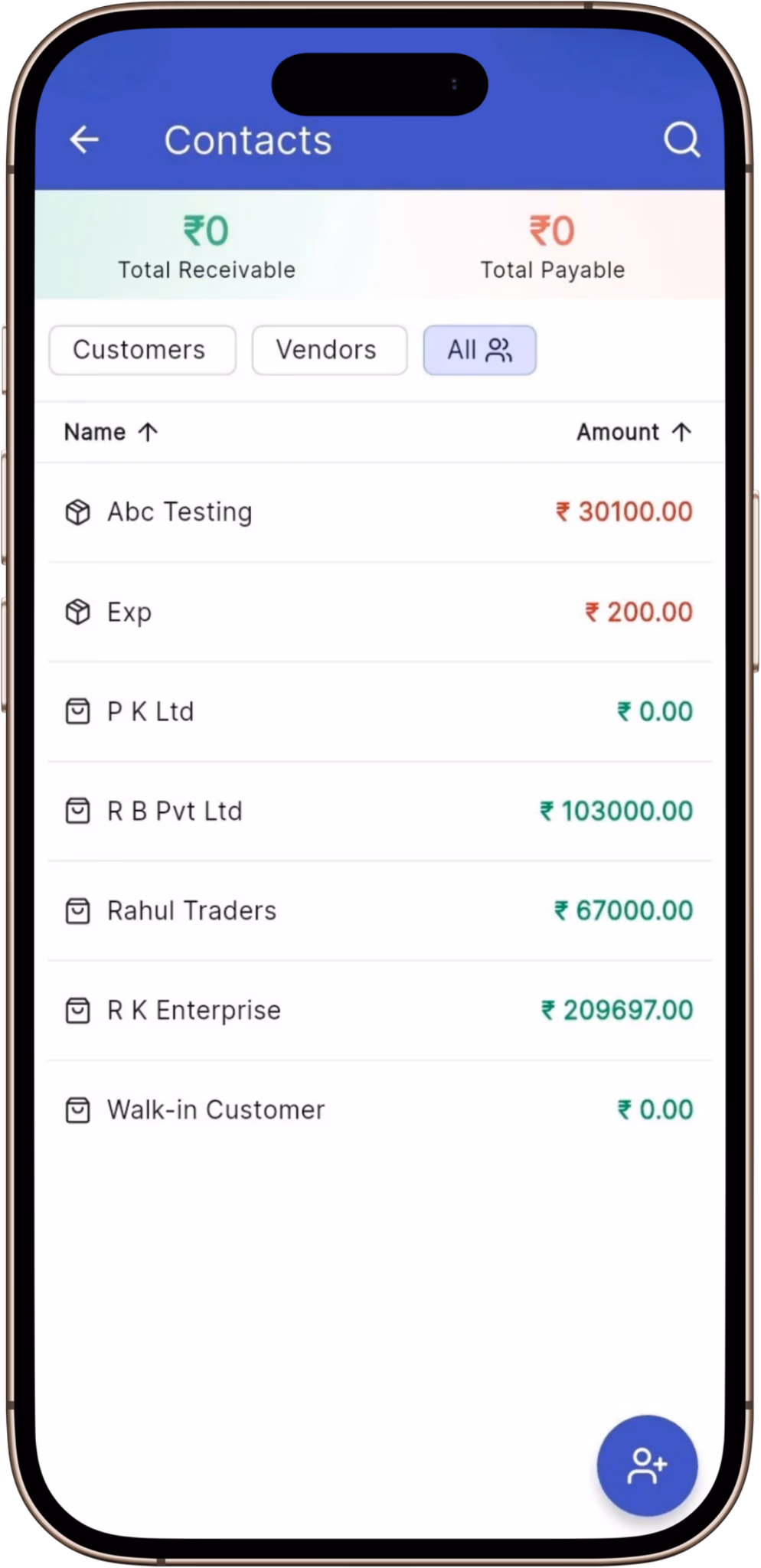 Zybra GST filing feature mockup