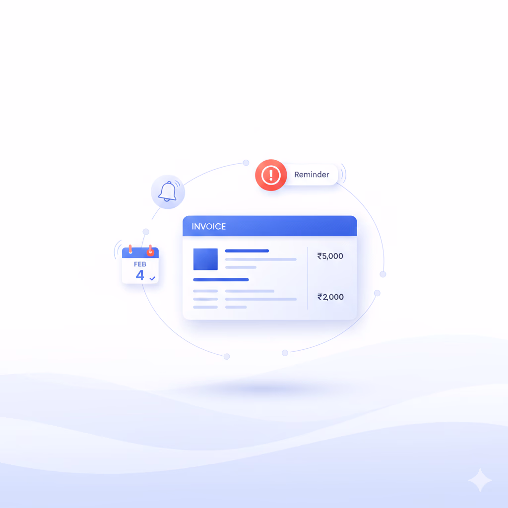 Automated Payment Reminders via Whatapp on Billing Software