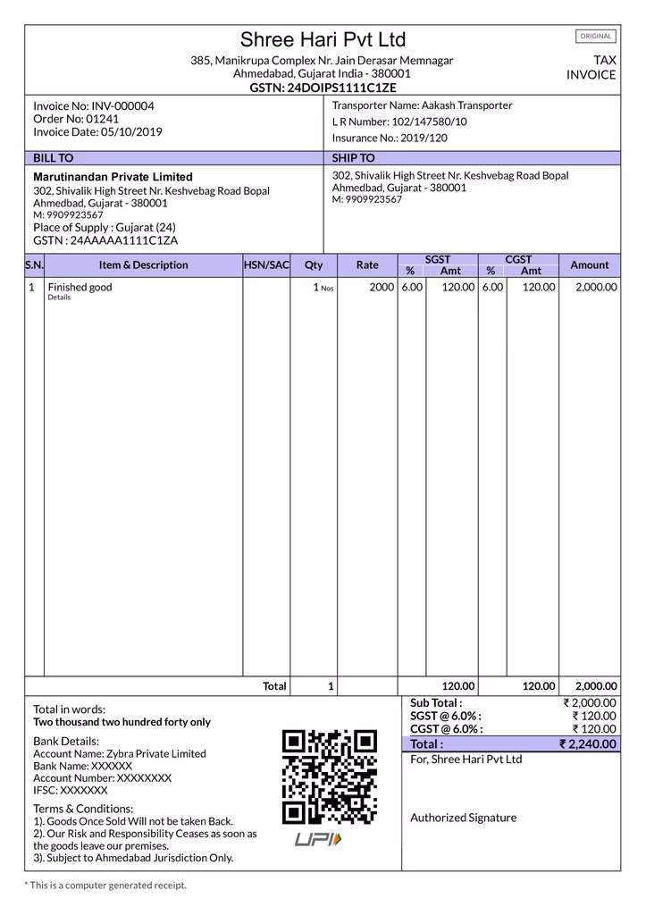 GST Accounting and Billing Template-1